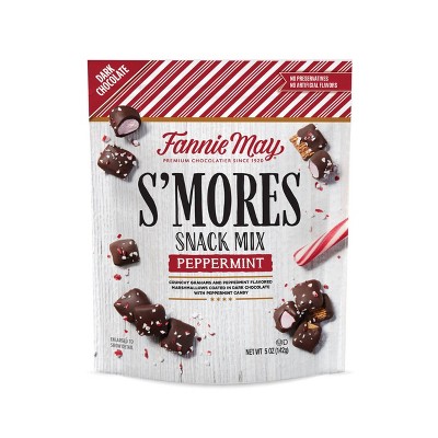 Fanny May Peppermint S'mores Snack Mix Dark Chocolate - 5oz