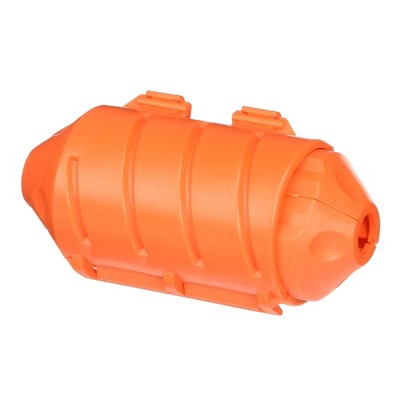 Farm Innovators FI-CC-1 Cord Connect Water Resistant Electrical Power Extension Cord Plug In Connection Protector Seal with Watertight Gasket, Orange
