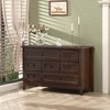 Bella Depot Solid Wood 7-Drawer Dresser - 3 of 4