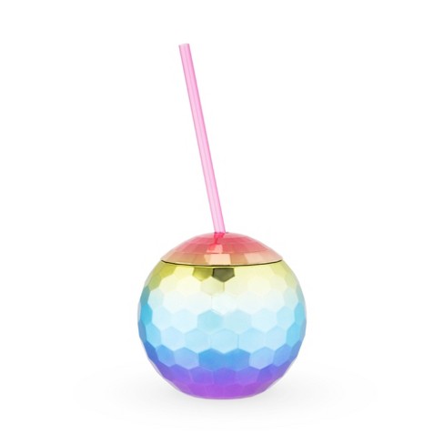 Promotion Disco Ball Drink Tumbler with Straw, Colored Graduation  Anniversary New Years Eve Plastic Party Sipper Cups Tableware - China  Plastic Water Cup and Brand Cup price