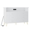 6-Drawer Dresser - Modern Storage Cabinet with TV Stand Functionality - 2 of 4