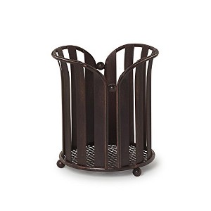 Spectrum Diversified Stripe Utensil Holder Oil Rubbed Bronze - 1 of 4