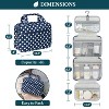 PAVILIA Hanging Toiletry Bag Travel Women Men, Foldable Cosmetic Organizer, Water Resistant Makeup Accessories Essentials Kit - 2 of 4