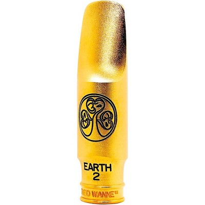 Theo Wanne ELEMENTS: EARTH 2 Alto Saxophone Mouthpiece Level 2 7, Gold 194744707605