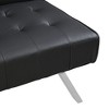PAGED Modern Sofa Multifunctional Sofa Bed with Stainless Legs, 2-Seater Sofas for Apartment, Living Room - 4 of 4