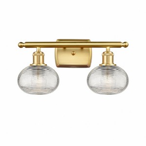 Ithaca - 2 Light Bath Vanity In Industrial Style-8 Inches Tall and 16 Inches Wide - 1 of 1