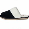 Alpine Swiss Lucy Womens Genuine Suede Memory Foam Scuff Slippers - 3 of 4