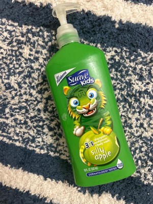 Suave Kids Apple 3-in-1 Shampoo + Conditioner + Bodywash - 40 Fl