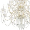 Crystorama Lighting Traditional Crystal 25 - Light Chandelier in  Polished Brass - 4 of 4