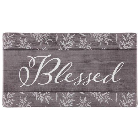 J&V TEXTILES Anti-Fatigue Kitchen Mat Blessed - image 1 of 3