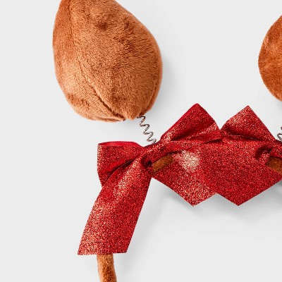 Thanksgiving Turkey Leg with Bows Headband - Brown - image 3