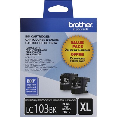 Brother LC1032PKS Innobella High-Yield Ink Black 2/PK