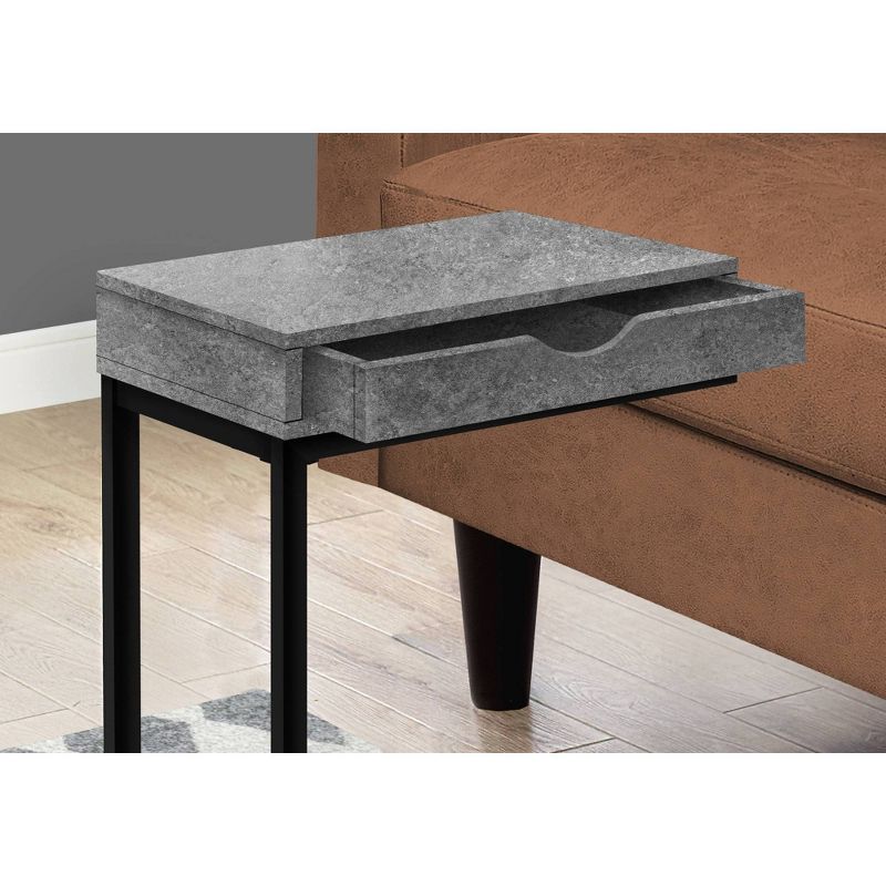 C Style Accent Table with Drawer - EveryRoom, 3 of 12