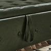 Kumasinova 48" PU Leather Ottoman Bench,Storage Bench with Tufted Button,Upholstered Entryway Bench with Flip-Top,End of Bed Storage Bench for Bedroom - 4 of 4