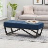 NicBex Modern 47" Bedroom Bench Accent Stools with Button Tufted Top for Bedroom and Entryway - 2 of 4