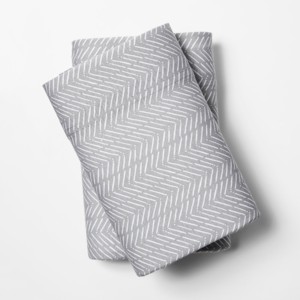 Jersey Pillowcase - (King) Gray - Room Essentials
