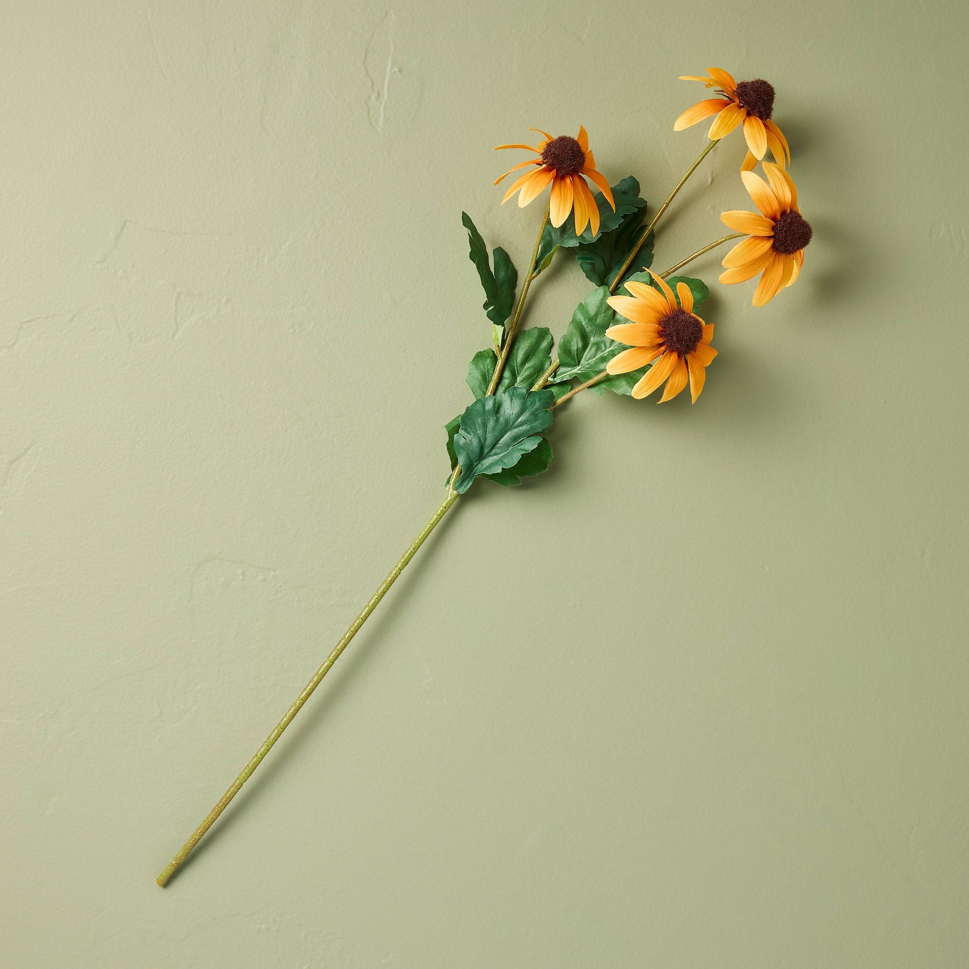 25" Golden Cone Flower Stem - Hearth & Hand™ with Magnolia
