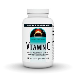 Vitamin C- Sodium Ascorbate Crystals by Source Naturals, Inc.  -  16 oz Powder - 1 of 3