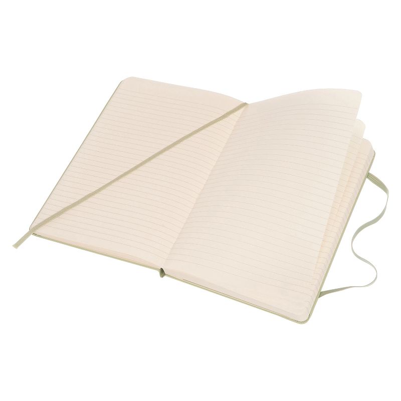 Moleskine 240pg Ruled Notebook Large Hardcover Light Green, 3 of 7