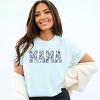 Simply Sage Market Mama Blue Willow Garment Dyed Tee - 2 of 4