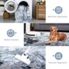 Area Rug Runner Non-Slip - Machine Washable Rubberback Modern Abstract Geometric Print Carpet for Hallway, Bedroom, Living Room, High-Traffic Spaces - 4 of 4