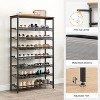MaseiKar 8-Tier Shoe Rack, Shoe Shelf, Large Capacity Shoe Storage Organizer for 24 Pairs of Shoes, Front Door Entrance, Entryway, Hallway, Closet - 4 of 4