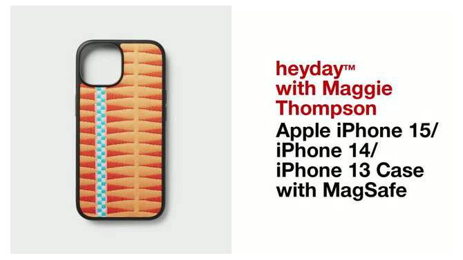 Apple iPhone 15/iPhone 14/iPhone 13 Case with MagSafe - heyday&#8482; with Maggie Thompson, 6 of 7, play video