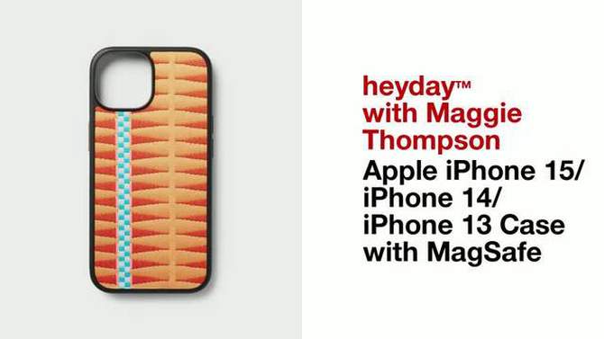 Apple iPhone 15/iPhone 14/iPhone 13 Case with MagSafe - heyday&#8482; with Maggie Thompson, 6 of 7, play video