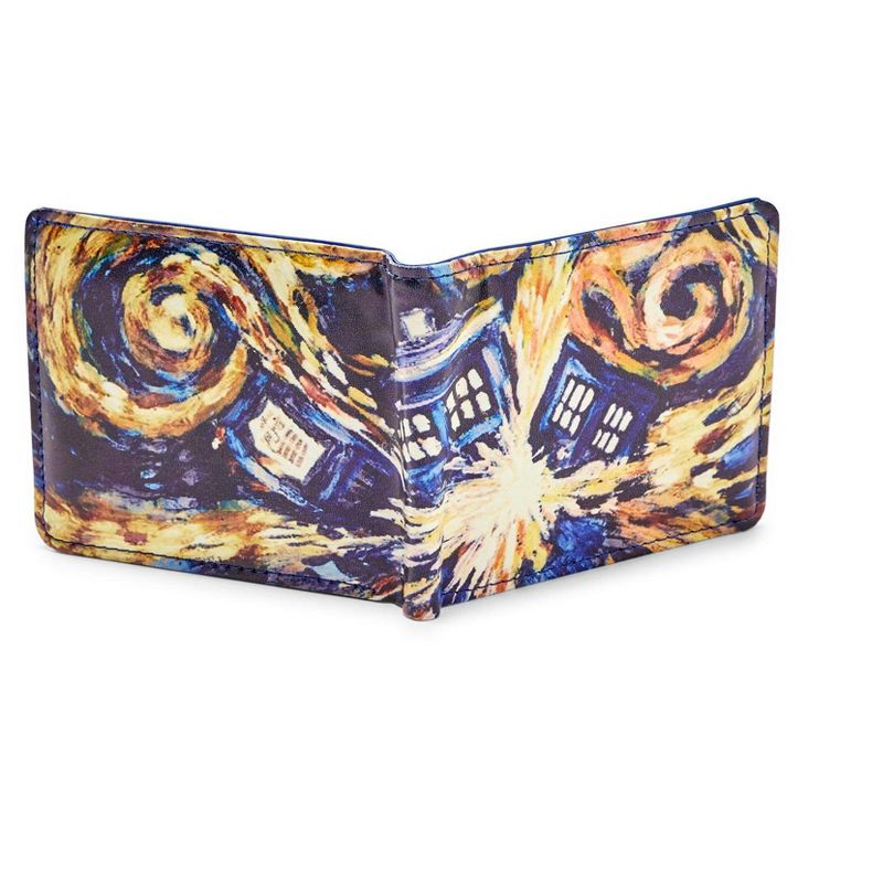 Seven20 Doctor Who Bi-Fold Wallet Van Gogh Exploding TARDIS, 3 of 8