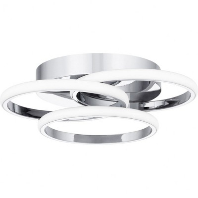 Quoizel Lighting Moonan 1 - Light Flush Mount in  Polished Chrome