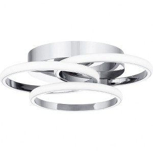 Quoizel Lighting Moonan 1 - Light Flush Mount in  Polished Chrome - 1 of 1
