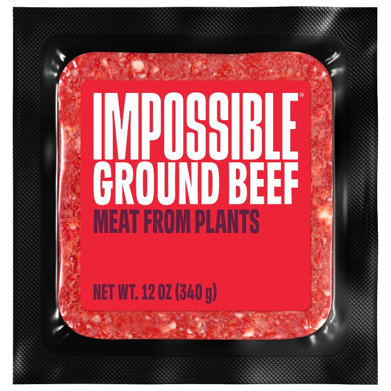 Impossible Plant Based Beef Ground - 12oz, 1 of 11