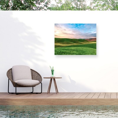 James McLoughlin Farmscape Photo V Outdoor Canvas Art