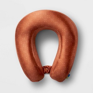 Memory Foam Travel Neck Pillow - Open Story™ - 1 of 4