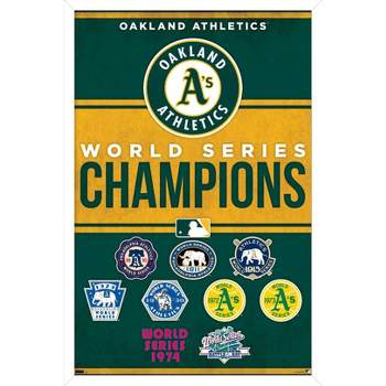 Trends International MLB Oakland Athletics - Champions 23 Framed Wall Poster Prints