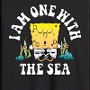 Men's - SpongeBob SquarePants - I'am One With The Sea Long Sleeve Graphic T-Shirt - 2 of 4