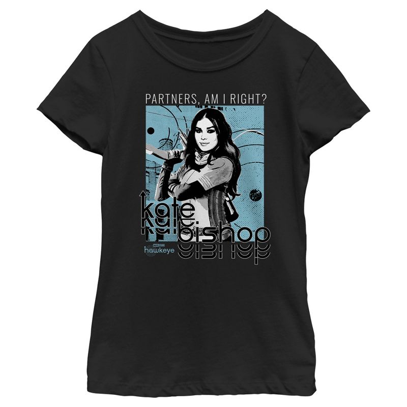 Girl's Marvel Hawkeye Partners T-Shirt, 1 of 5