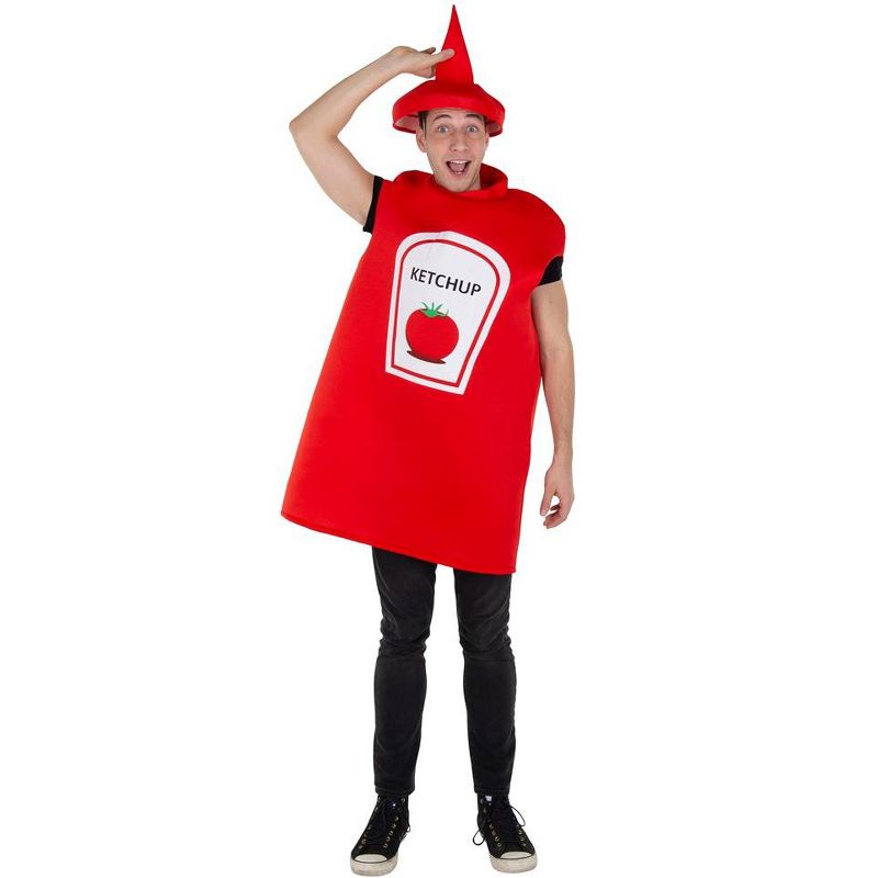 Dress Up America Ketchup Bottle for Adults - One Size, 4 of 5