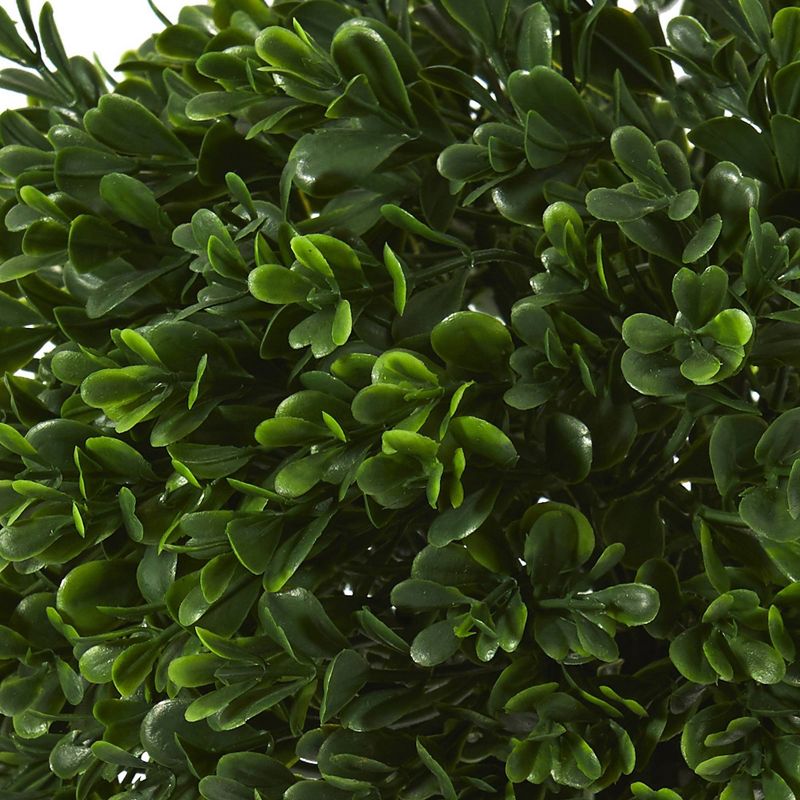 10&#34; Indoor/Outdoor Boxwood Topiary Artificial Plant - Nearly Natural, 3 of 5