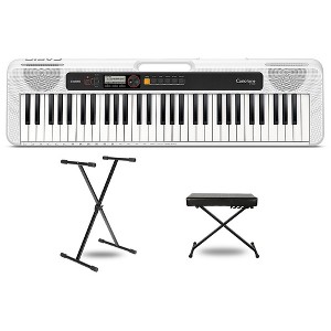 Casio Casiotone CT-S200 Keyboard With Stand and Bench White - 1 of 4