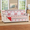 Collections Etc Reversible Aztec Furnprotector - 2 of 2