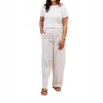 Women's Cotton Pull On Pants - GRADE & GATHER