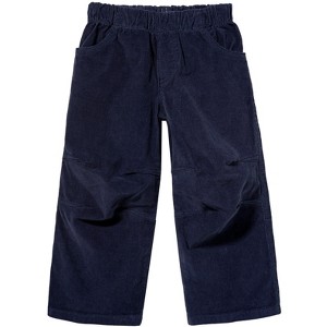 City Threads Boys/Kids Soft Stretch Corduroy Pants with Knee Articulation - USA-Made - Matching Stitch - 1 of 4