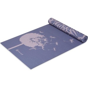 Extra Thick 6mm Yoga Mat, Reversible Non-Slip Print Exercise Mat for All Yoga Types, Pilate - 1 of 4