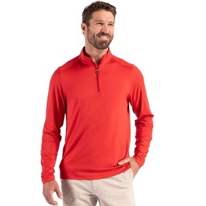 Cutter & Buck Coastline Epic Comfort Recycled Mens Quarter Zip - 1 of 2