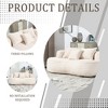 TiramisuBest Bean Bag sofa Lazy Sofa,Oversized Memory Foam Filled Lounger for Adults & Kids - 4 of 4