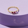 Pure Collection by Ross-Simons 1.70 ct. t.w. Multi-Gemstone Heart Ring in 14kt Yellow Gold - 4 of 4