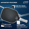 Luzz Pickleball Paddles, T700 Carbon Fiber Pickleball Paddle Sandblasted Surface with Honeycomb Core Pickle Ball Rackets for Ultimate Spin & Control - 4 of 4