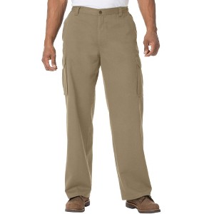 Boulder Creek by KingSize Men's Big & Tall Renegade Side-Elastic Waist Cargo Pants - 1 of 4