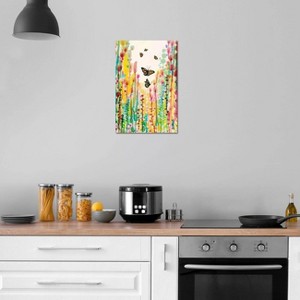 iCanvas Cette Cage N'etait Qu'un Cocon by Sylvie Demers Canvas Print Wall Art - 1 of 3